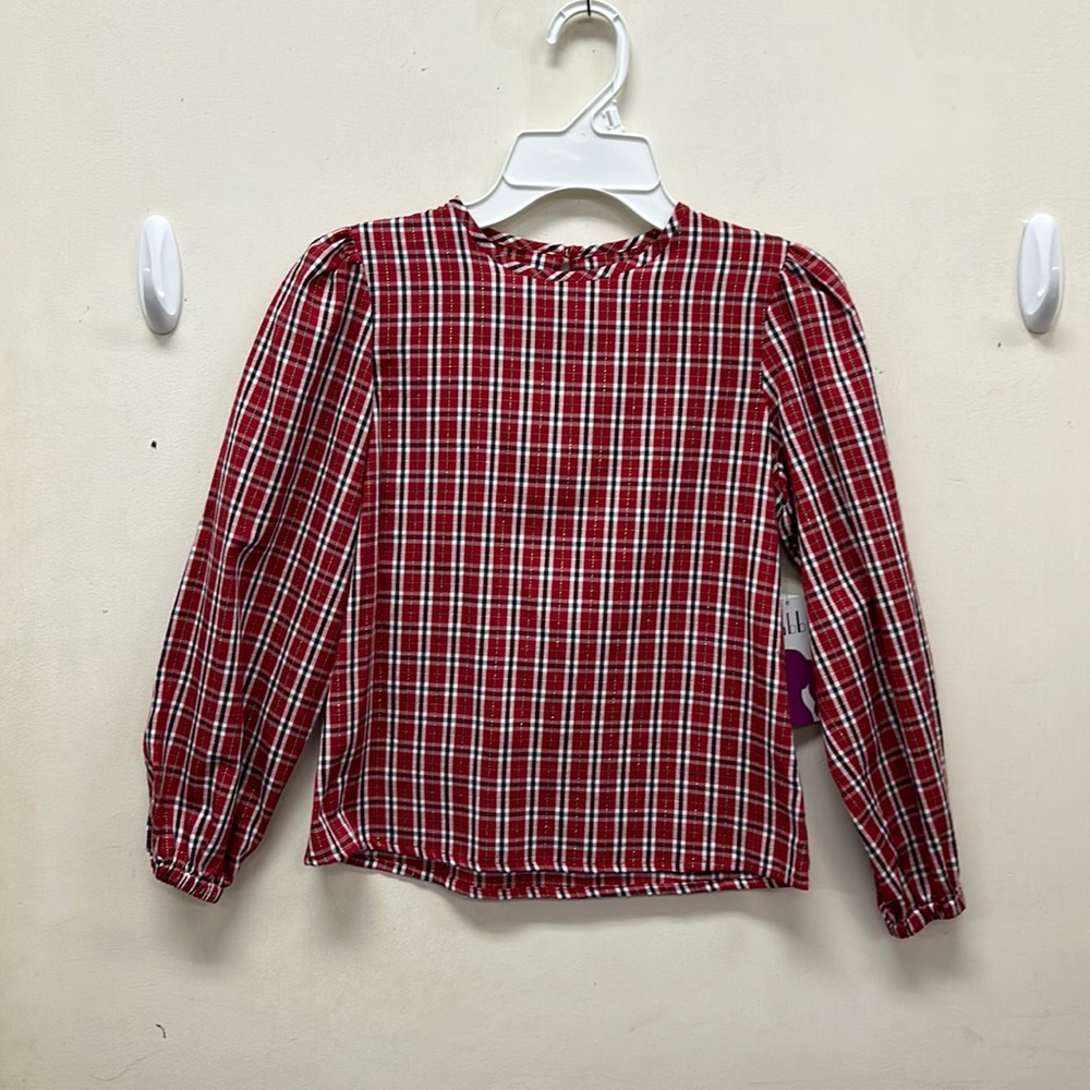Gabby Plaid Long Sleeve Shirt